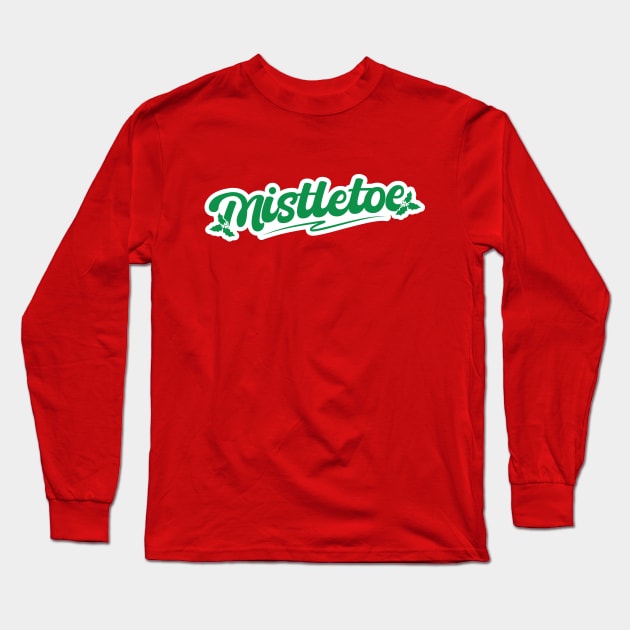 Mistletoe Long Sleeve T-Shirt by Lump Thumb